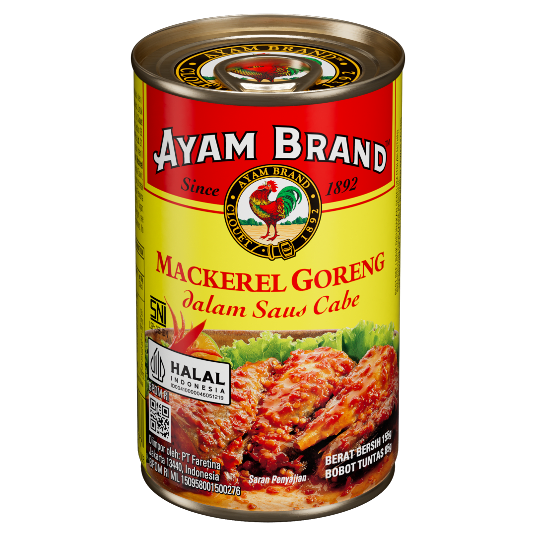 Fried Mackerel Chilli 50x155g