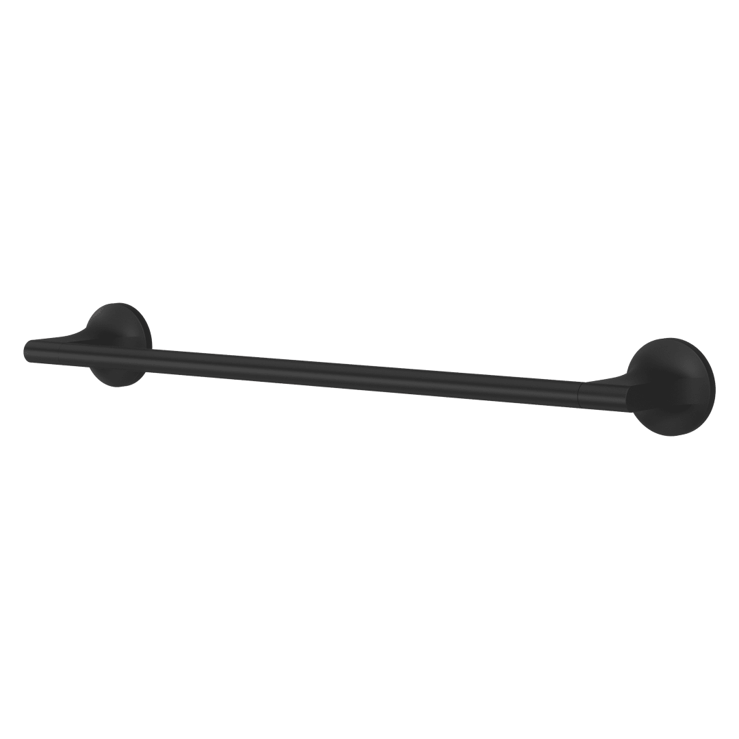 Pfirst Modern 18" Towel Bar in Matte Black