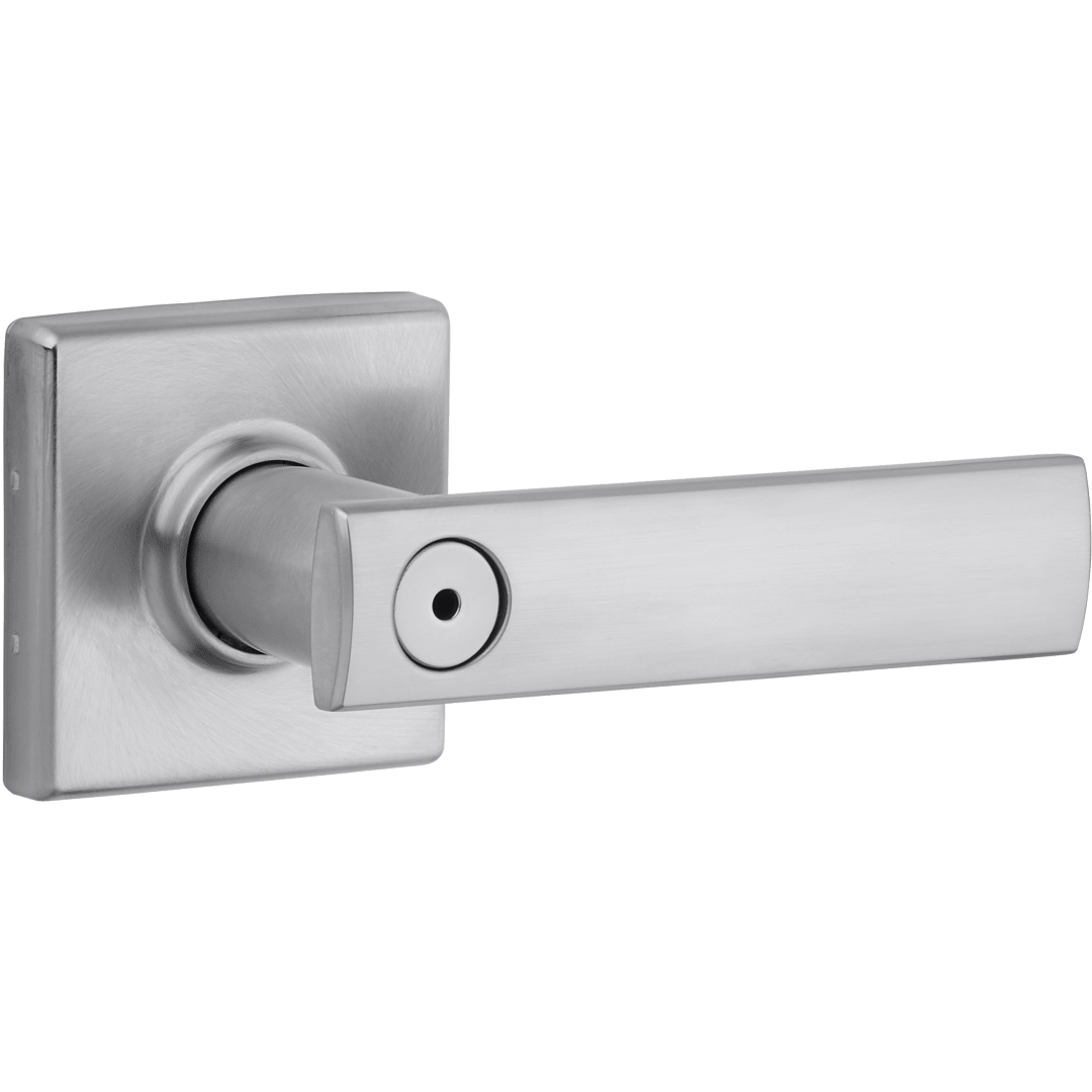 Vedani Square Bed/Bath Lever in Satin Chrome
