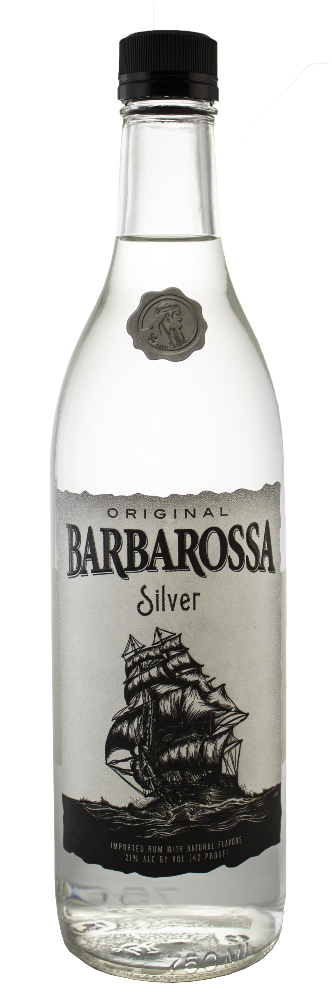 Barbarossa Silver Rum 750ml 42 Proof