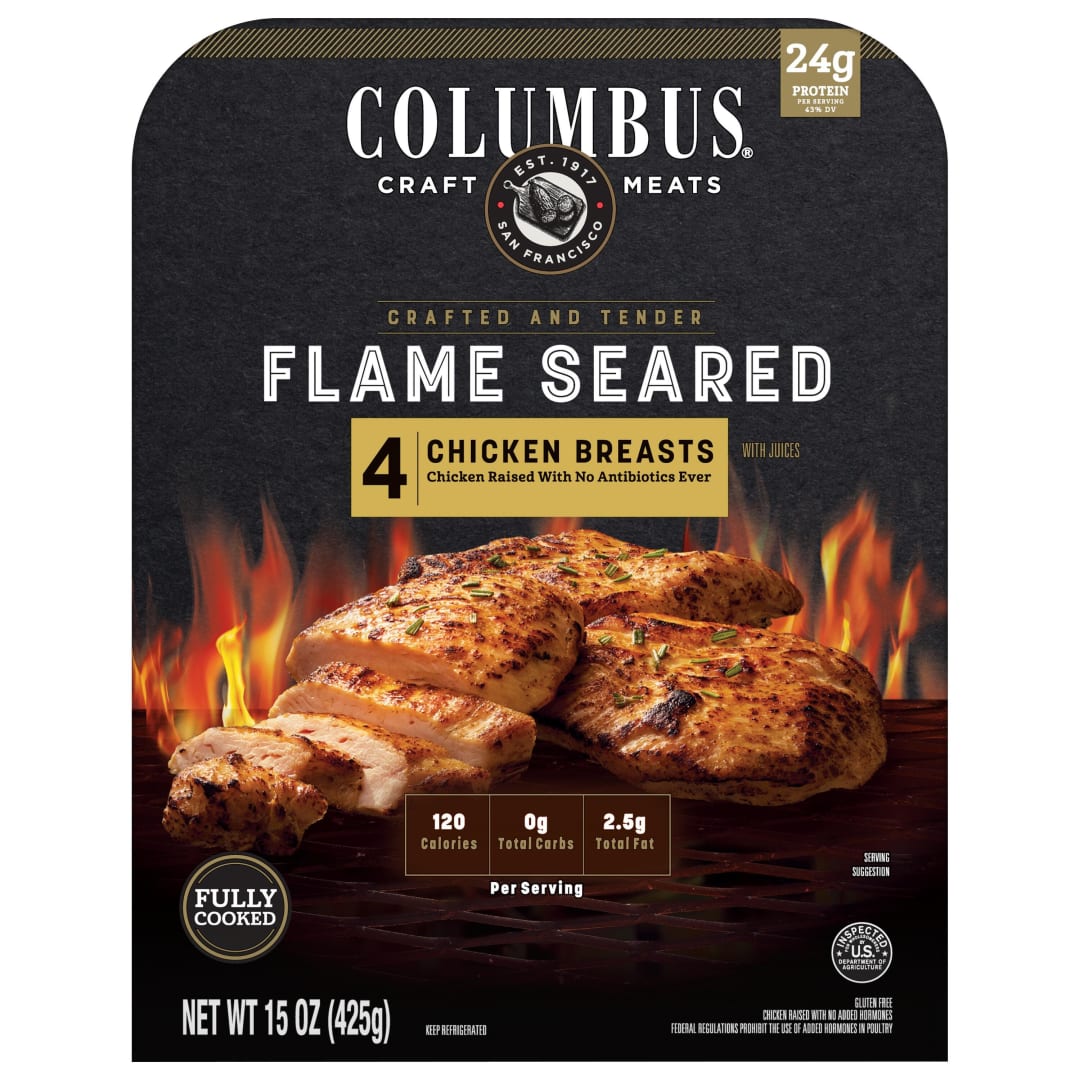 15OZ Columbus Flame Seared Chicken Breast