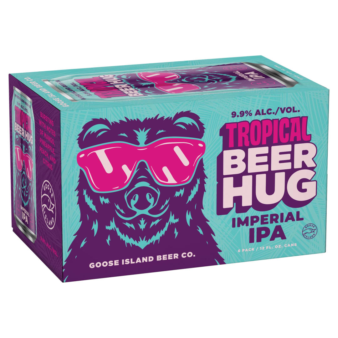 Goose Island Tropical Beer Hug Imperial IPA 6 Pack - 12 fl oz Cans