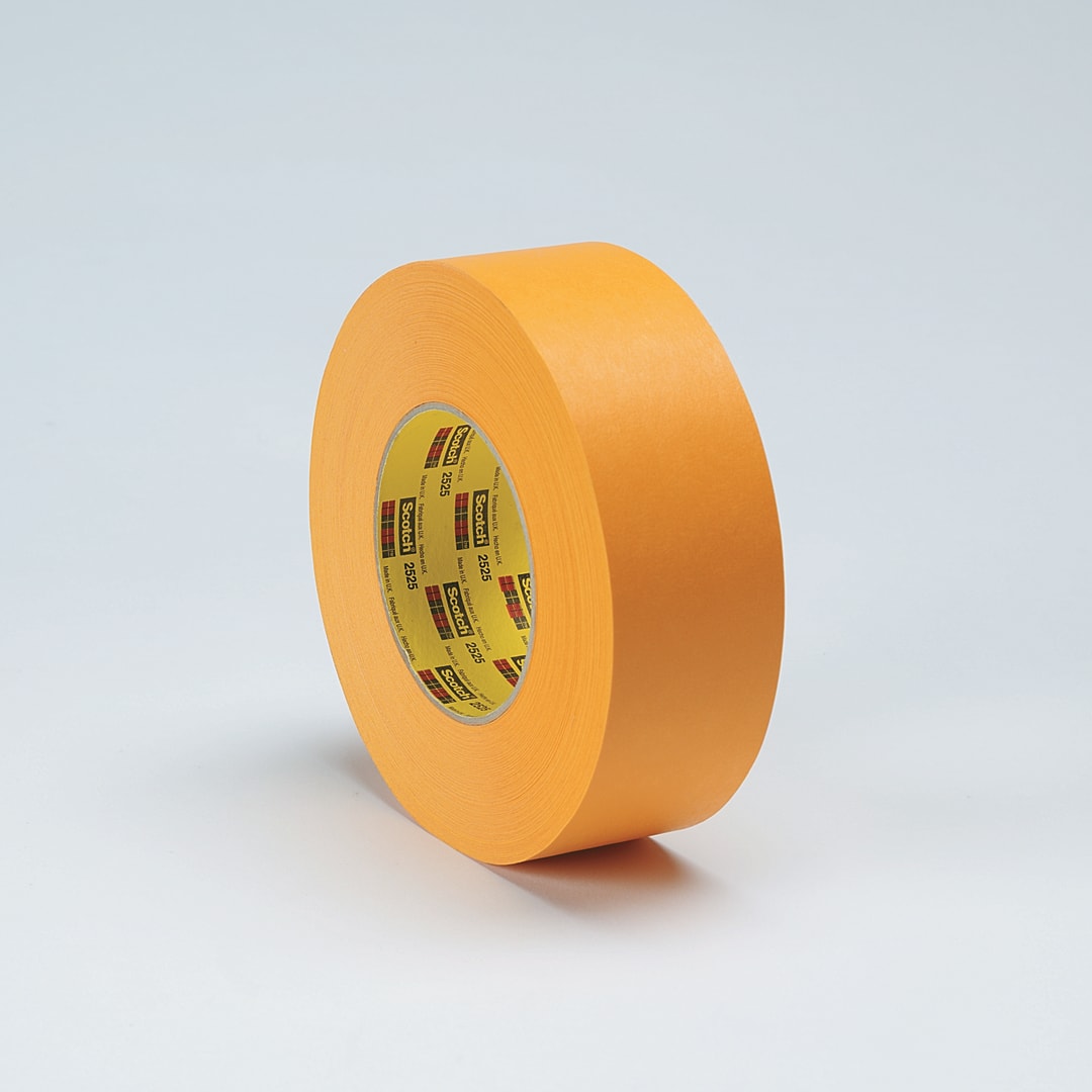 3M™ Performance Flatback Bant 2525, Turuncu, 24 mm x 55 m, 0.24 mm