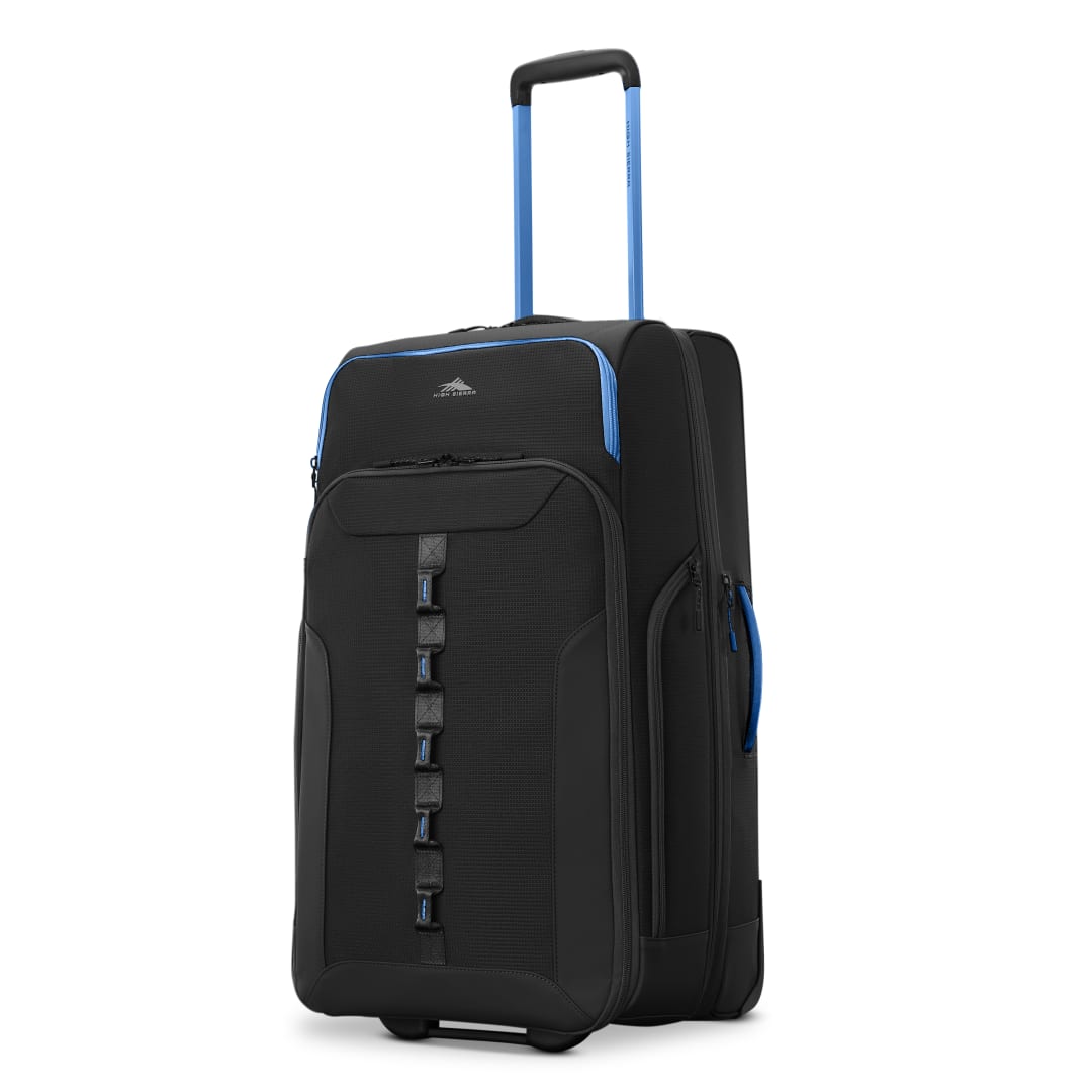 Hi-Life Medium Wheeled Duffel - Black/Blue