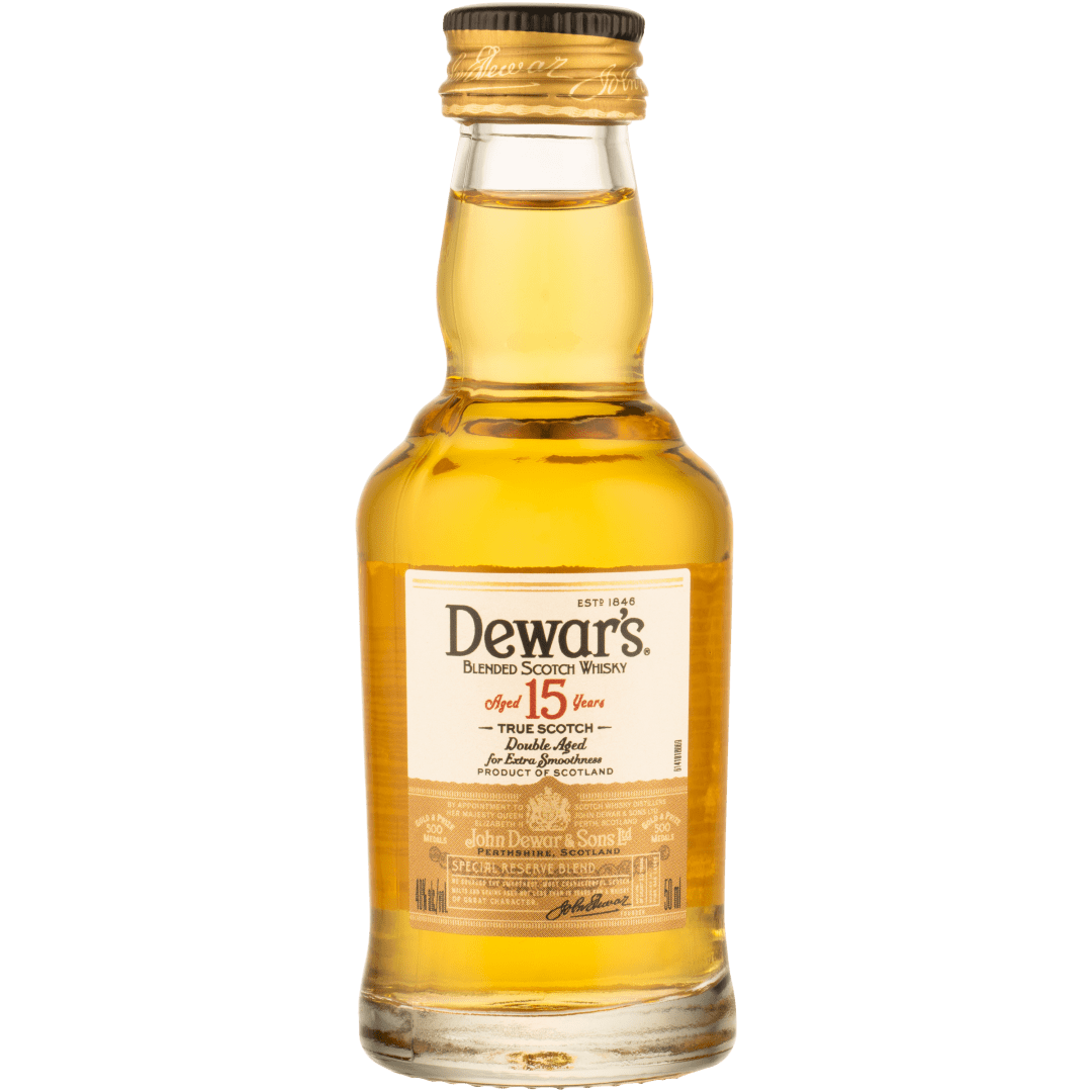 Dewar’S 15 Year Old Blended Scotch Whisky 40% 50mL