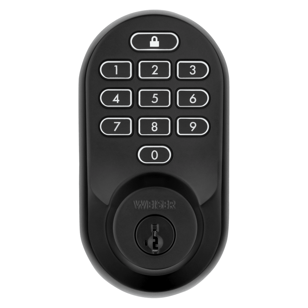 HALO Keypad Wi-Fi Smart Lock in Matte Black