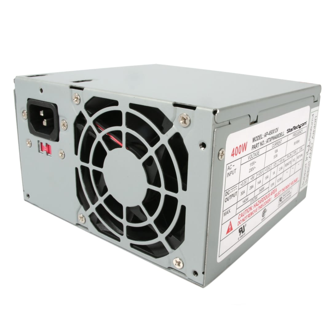 400W ATX 12V 2.01 Dell Replacement Power Supply