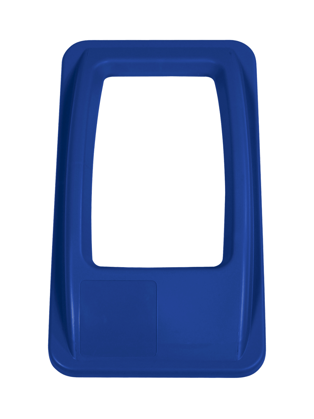 WASTE WATCHER - Single - Lid - Full - Royal Blue