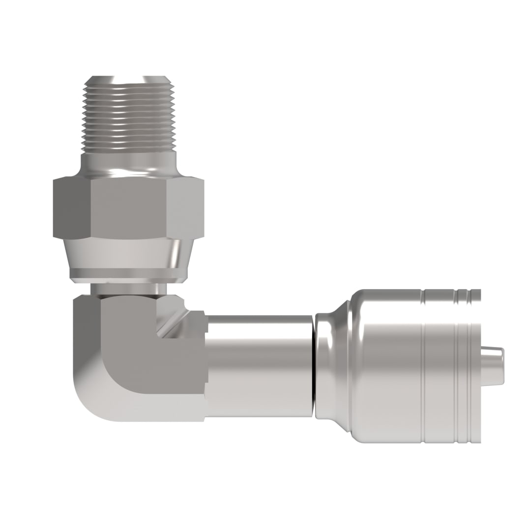 3/4 NPTF SWL X 3/4 Hydraulic Hose Fitting