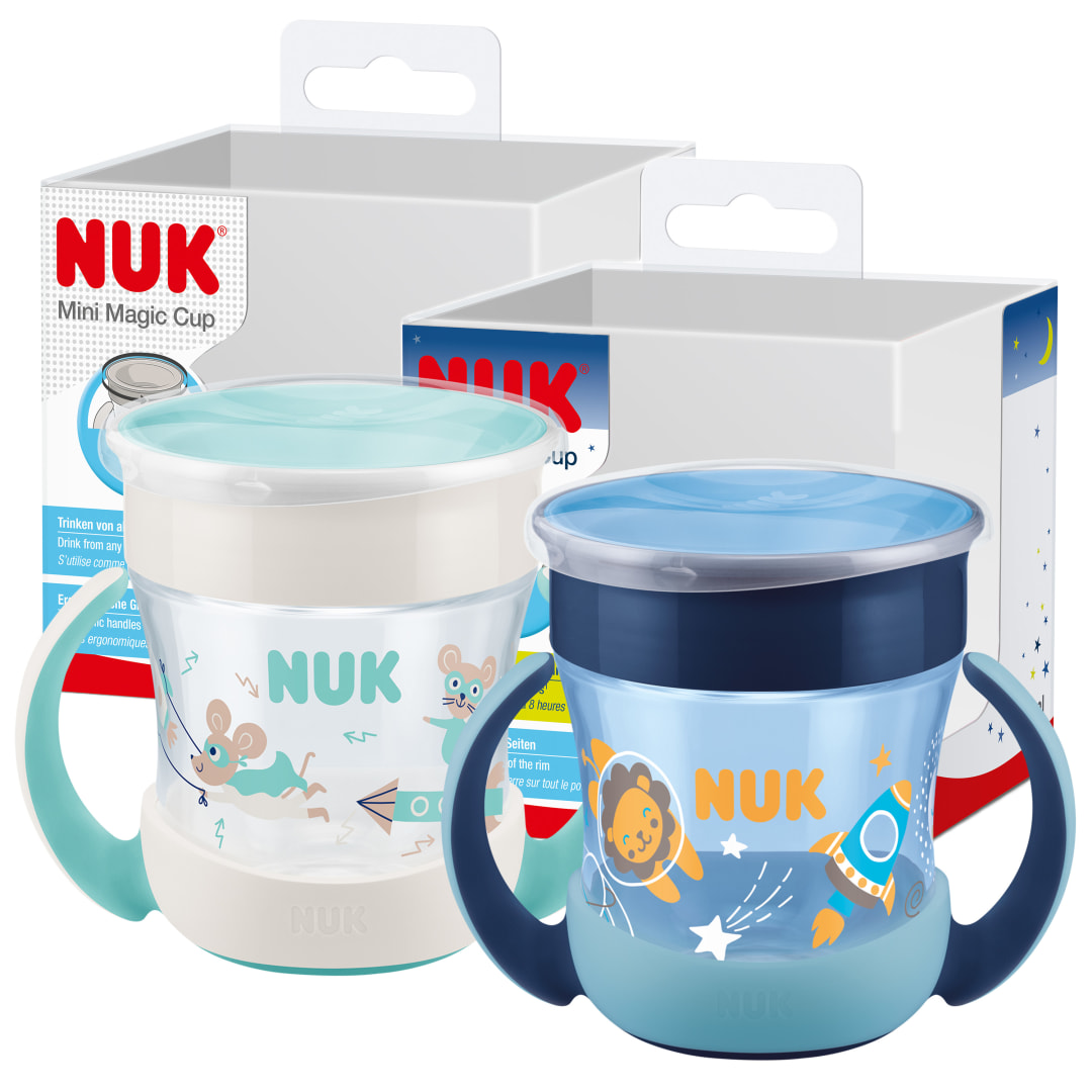 NUK MINI MAGIC CUP GITD AMZ MINT+BLUE 2/