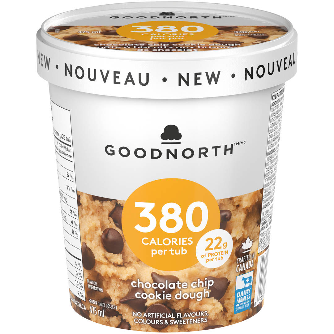 GOODNORTH ChocChip CookieDough8x475ml CA