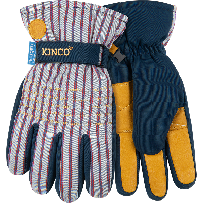 50th Anniversary HydroFlector™ Lined Waterproof Premium Grain Buffalo Palm Ski Glove with Pull-Strap