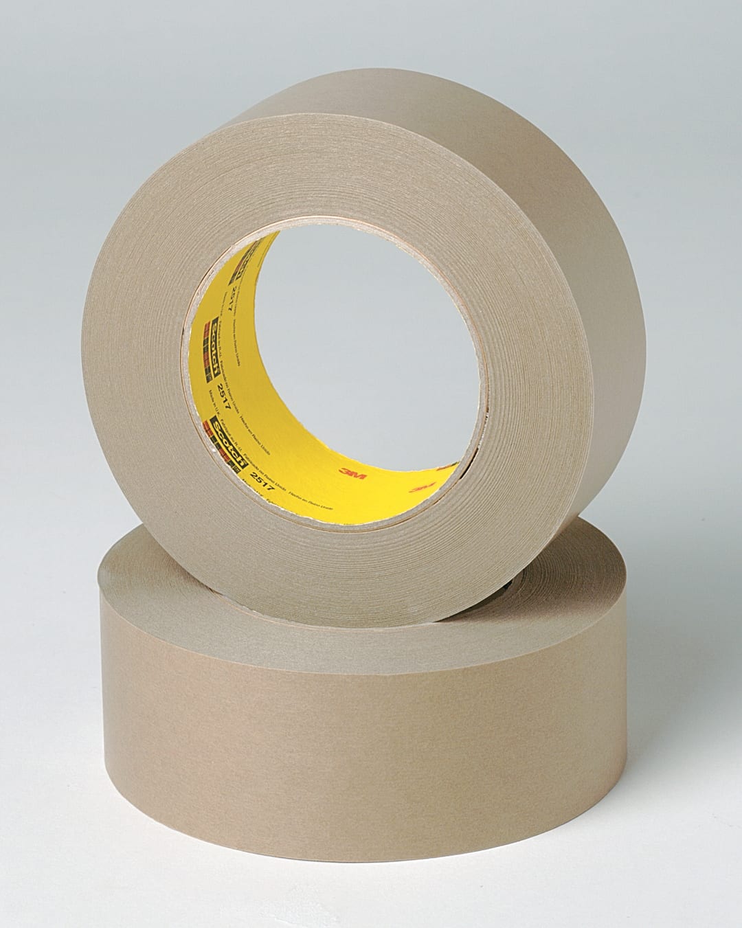 3M™ Flatback Tape 2517, Donuk Kahverengi, 24 mm x 55 m, 0.16 mm, Bulk