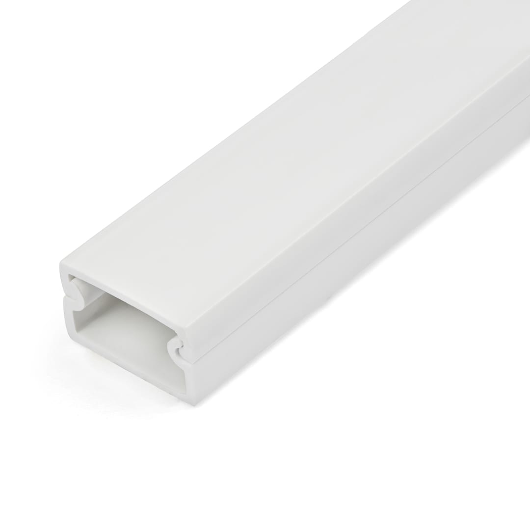 Wall Cable Raceway with Adhesive Tape - 19x11mm