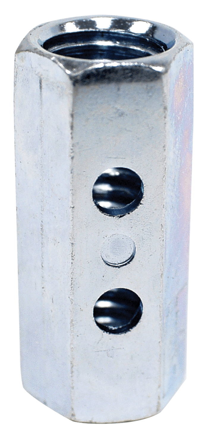 Simpson Strong-Tie CNW1/2 CNW 1/2 in. Coupler Nut with Witness® Hole (Pack of 20)