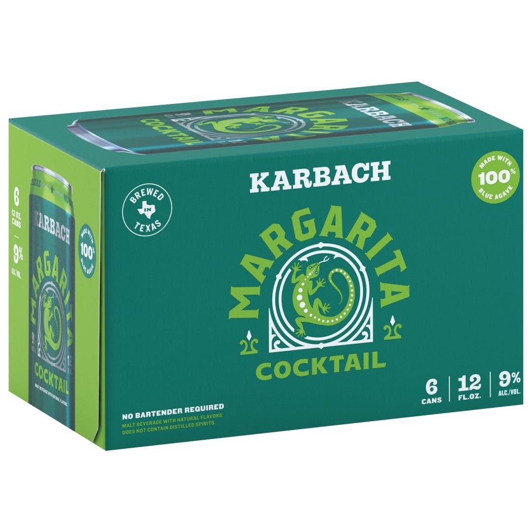 Karbach Margarita Cocktail 6 Pack, 12 fl oz Cans