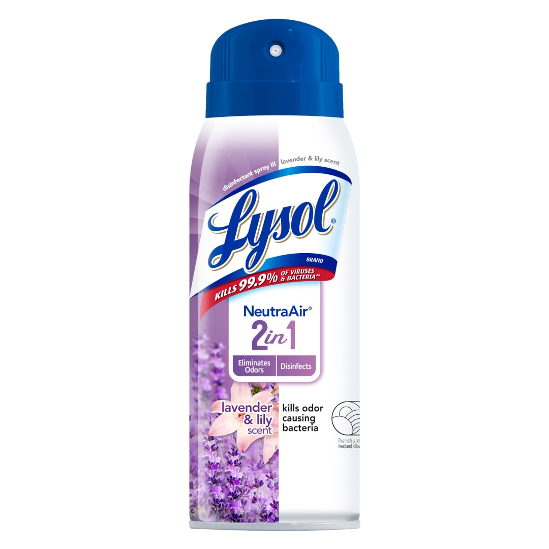 LYSOL® Disinfectant Spray - Lavender & Lily 12/10 oz.
