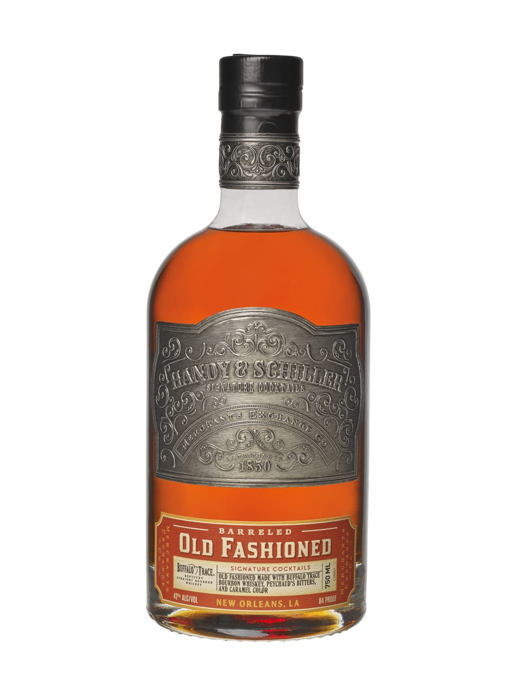 Handy And Schiller Old Fashioned Signature Cocktail 750ml 84 Proof