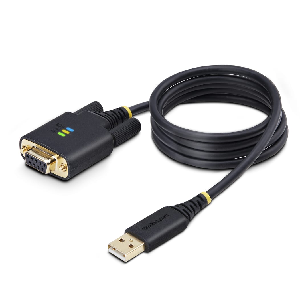 USB to RS-232 Null Modem Cable - FTDI - 3ft
