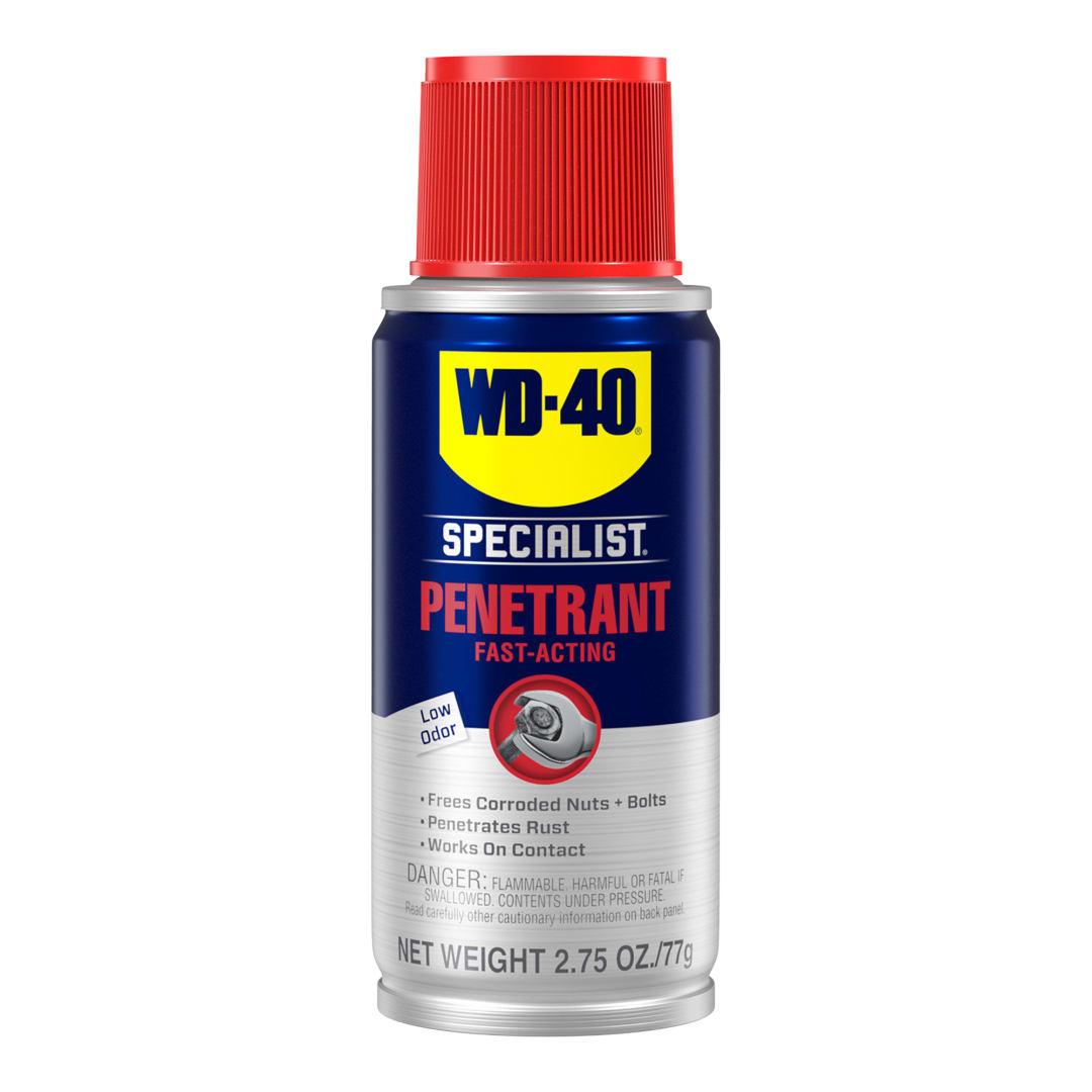 WD-40 Specialist® Penetrant 2.75 oz., Fast-Acting Rust Penetrant for Nuts & Bolts