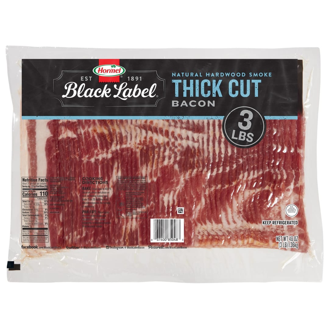HORMEL BLACK LABEL Thick Cut Bacon