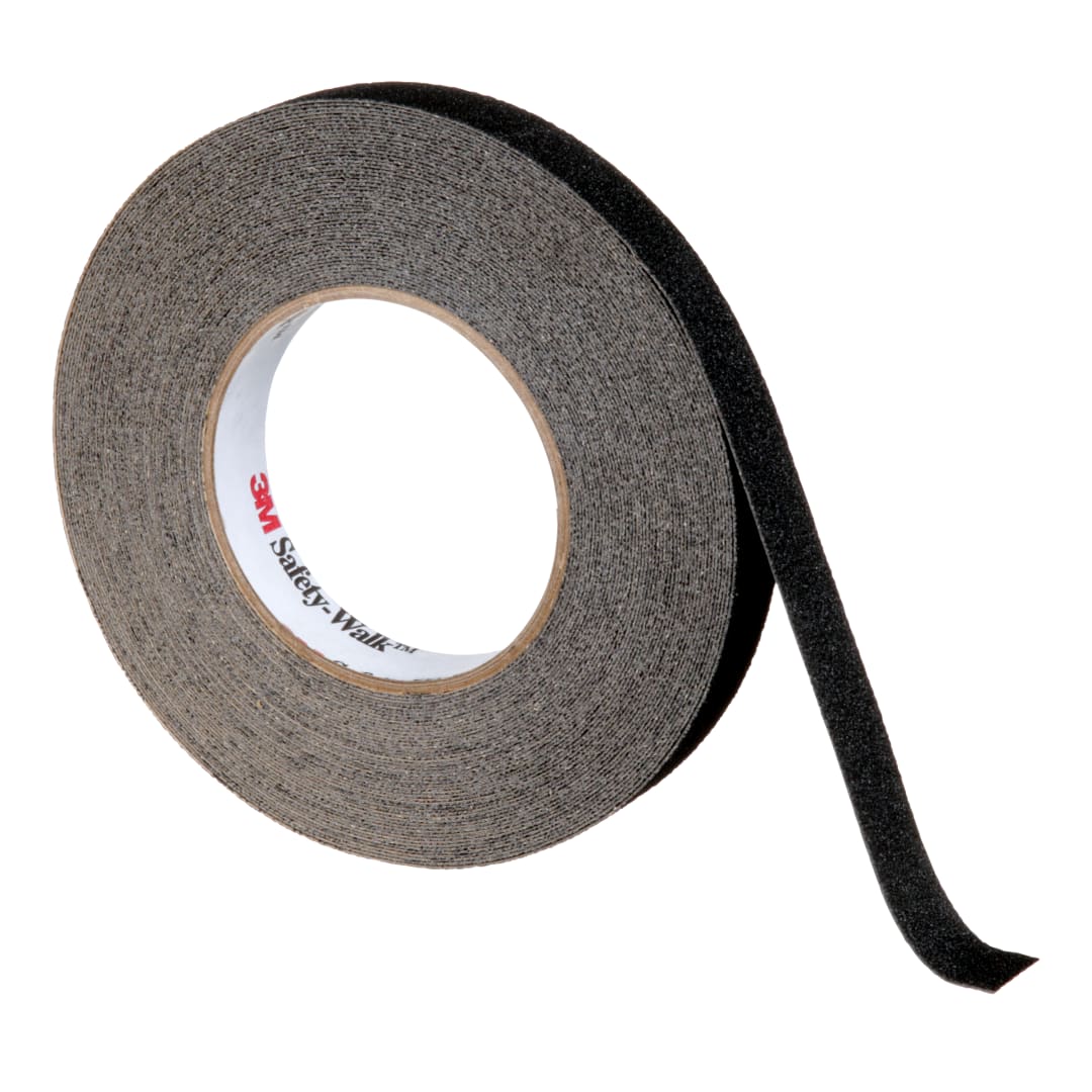 3M™ Safety-Walk™ Universal Typ 1, 610, Schwarz, 19 mm x 18,3 m, 4 Rollen / Karton
