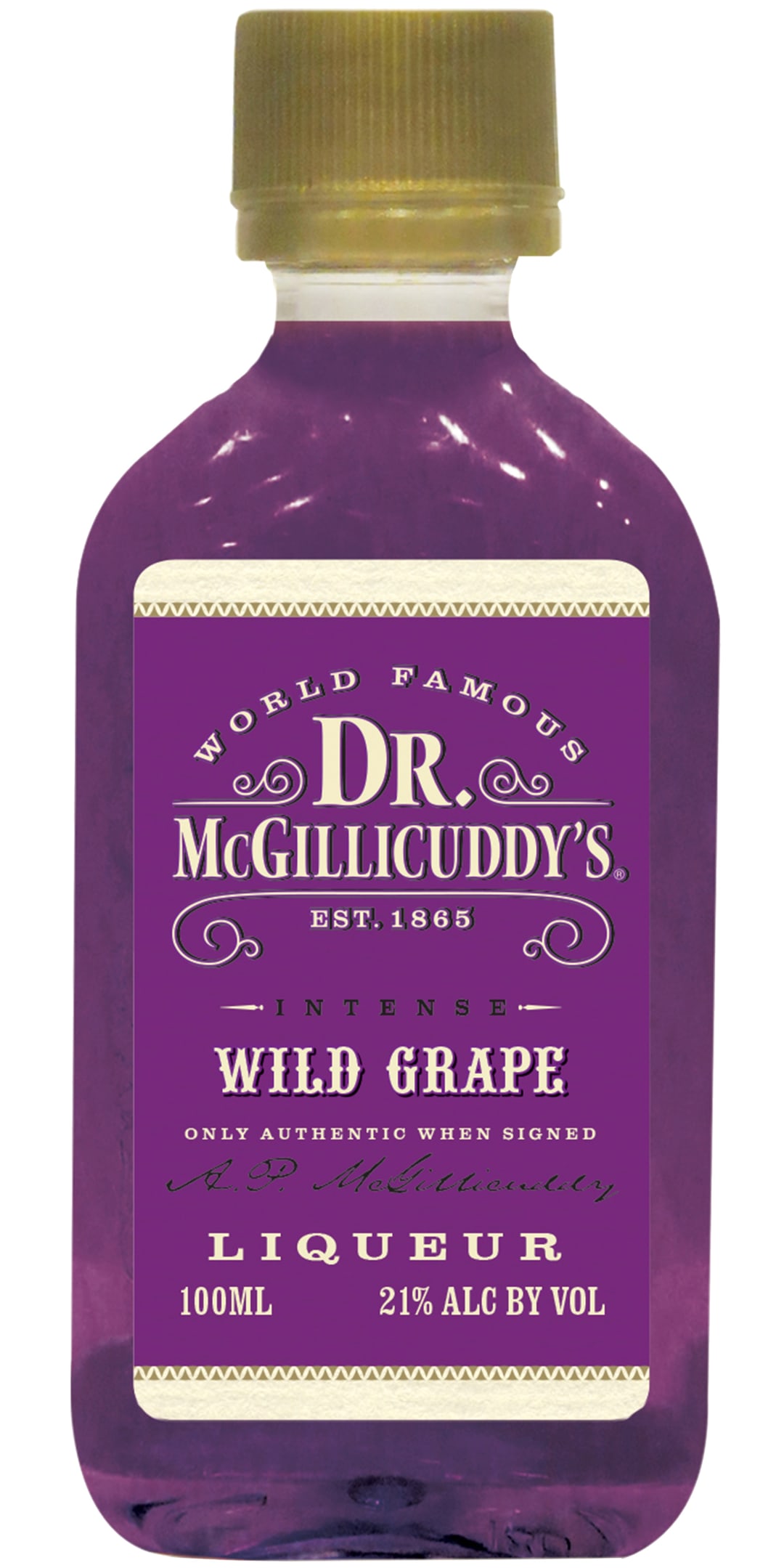 Dr. McGillicuddy's Wild Grape Liqueur 100ml 42 Proof