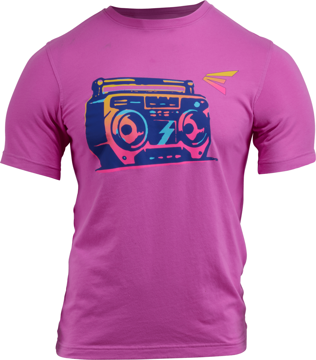 SPRING BREAK PINK BOOMBOX TEE