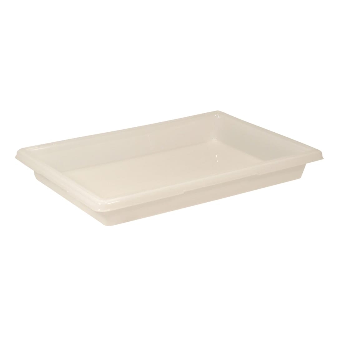 Food/Tote Box 5 Gal 26" X 18" X 3.5" White