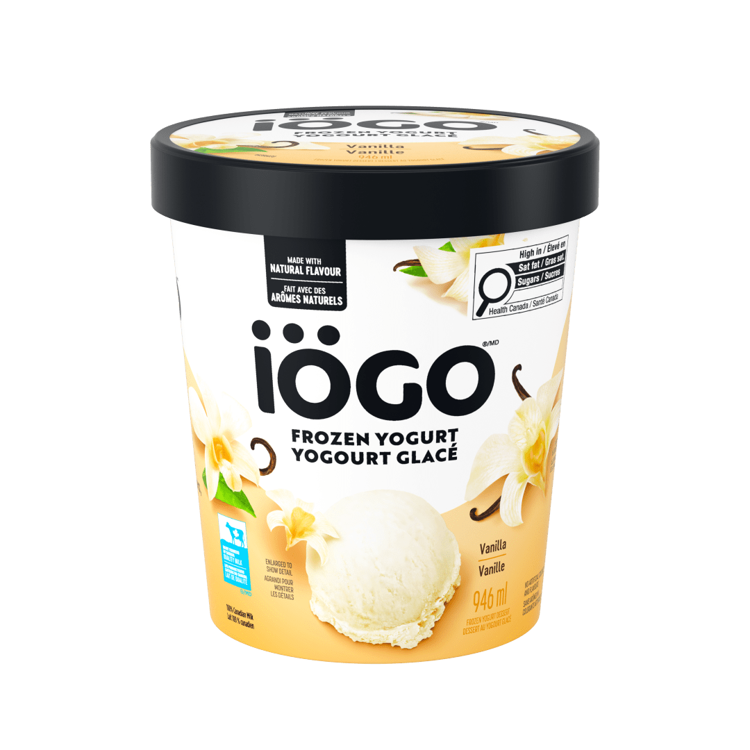 IOGO Froyo Vanilla Tub 6x946ml CA