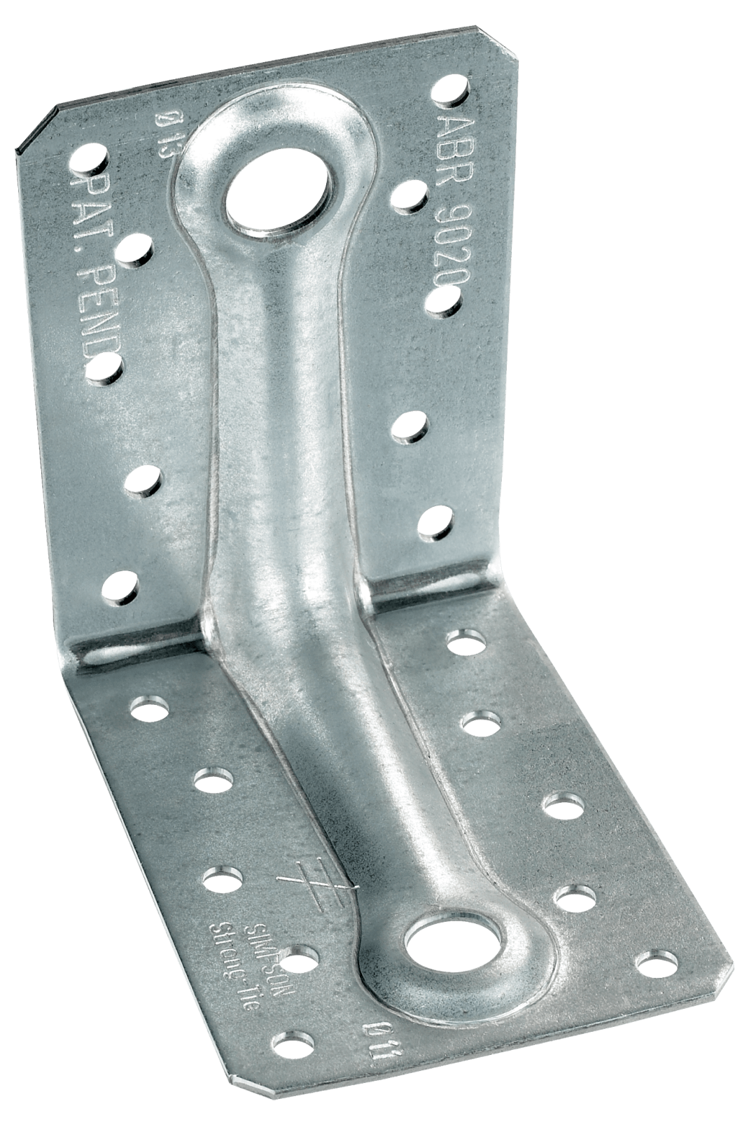 Simpson Strong-Tie ABR9020 ABR 3-7/16 in. x 2-9/16 in. Angle Bracket for Cross-Laminated Timber (Pack of 4500)