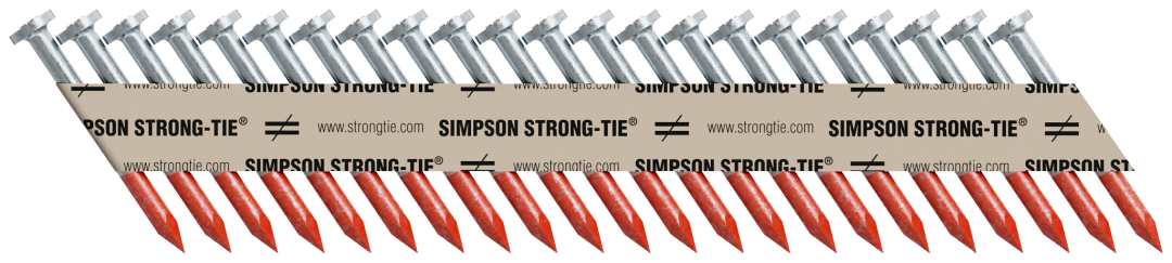 Simpson Strong-Tie N8BRPT4000 Strong-Drive® 33° SCN SMOOTH-SHANK CONNECTOR Nail — 1-1/2 in. x .131 in. Bright (4000-Qty) (Pack of 80)
