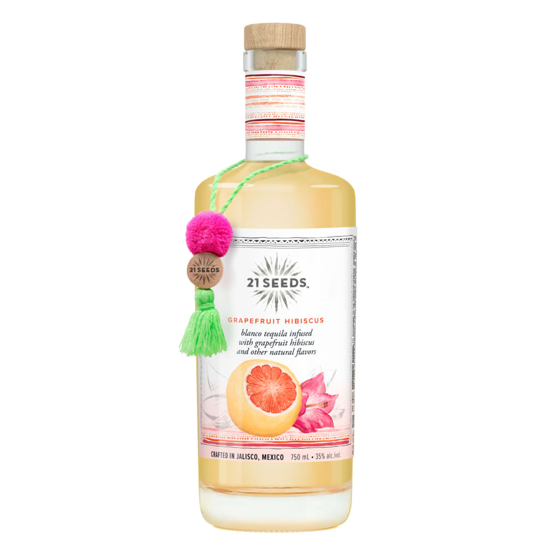21 Seeds Tequila Grapefruit Hibiscus 70 6B 750ML