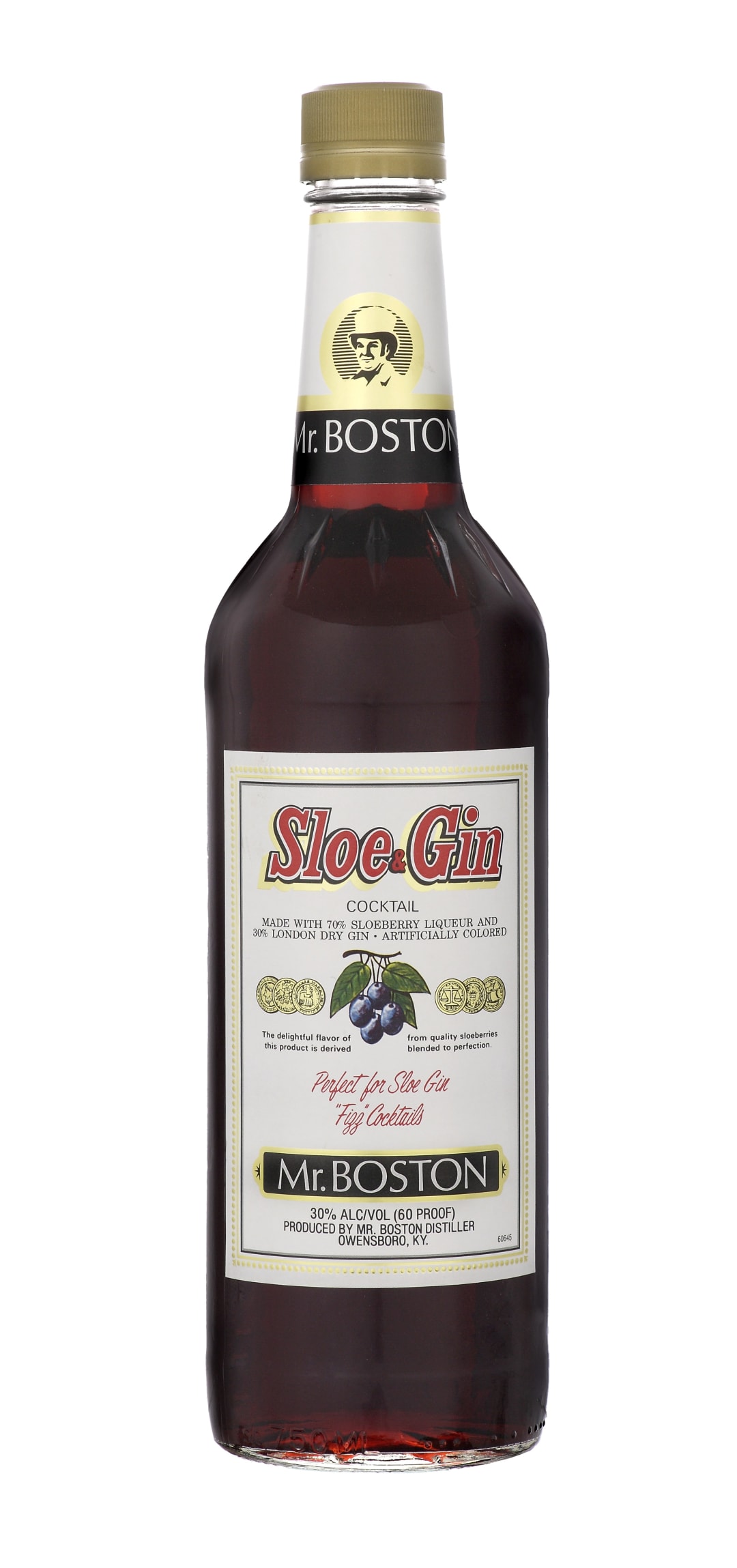 Mr. Boston Sloe and Gin Cocktail 750ml 60 Proof