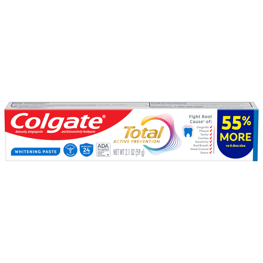 Colgate Total Whitening Paste Toothpaste 2.1 oz