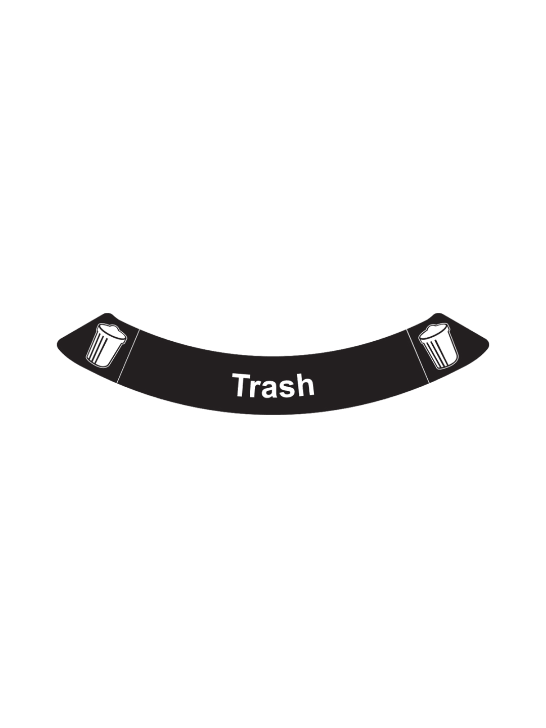  BOKA - Label - Trash - Black