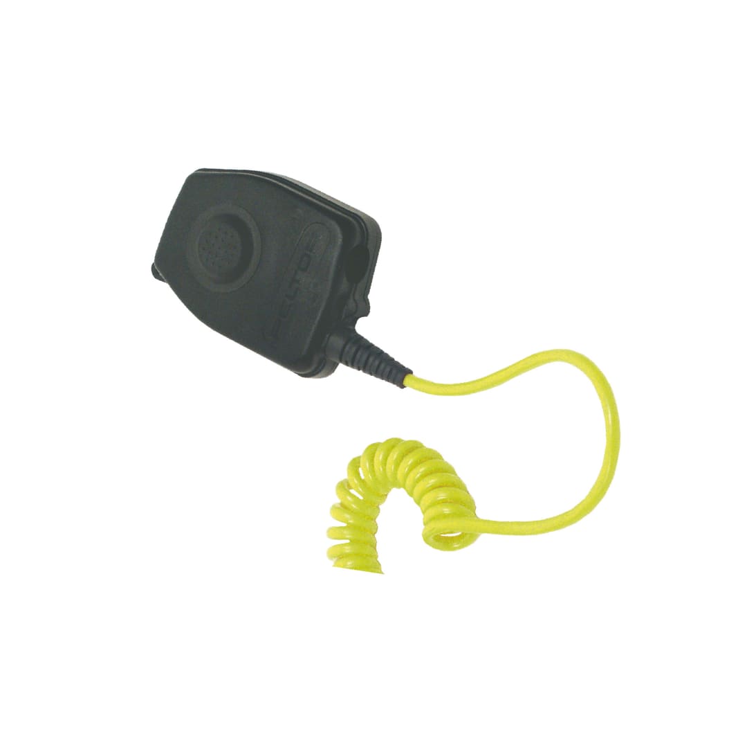 3M™ PELTOR™ PTT Adapter, Ground Mechanic, Hi-Viz, 3-6m Coiled Cable, FL5006-02-GB