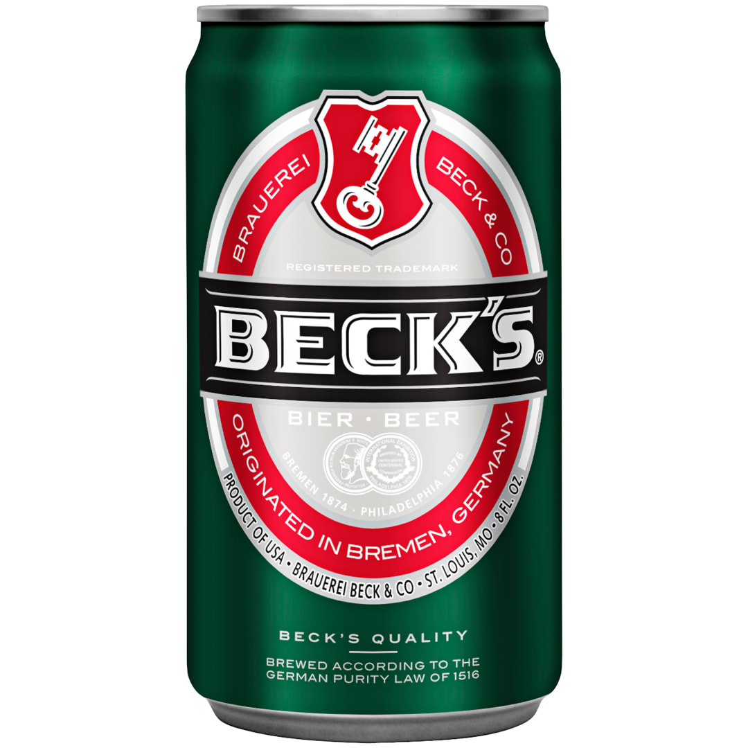 Beck's® PilsnerBeer, 8 fl. oz. Can