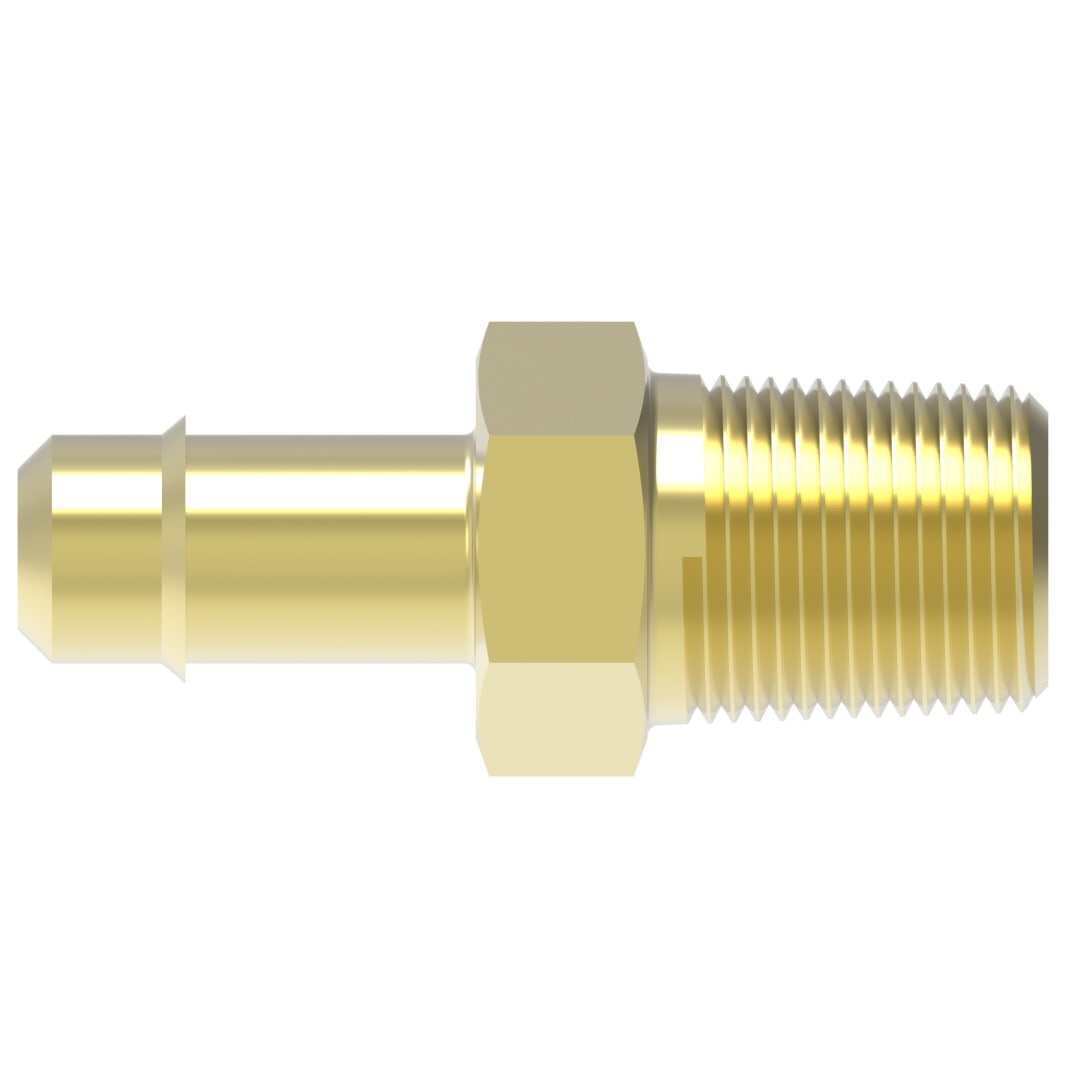 Aeroquip 1/4 Tube X 1/8 NPT Mini-Barb Fitting