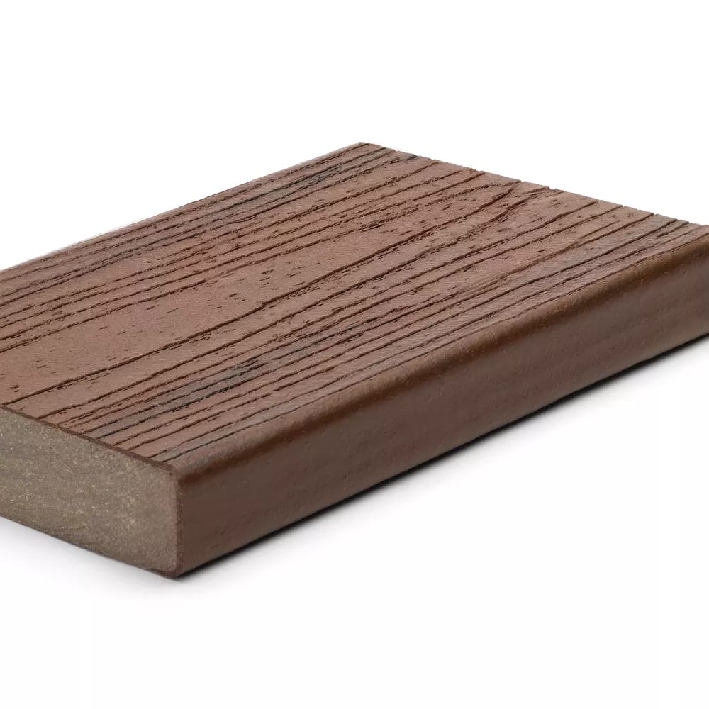 Transcend® 2 in. x 5-1/2 in. x 20 ft. Lava Rock Square Edge Capped Composite Decking Board