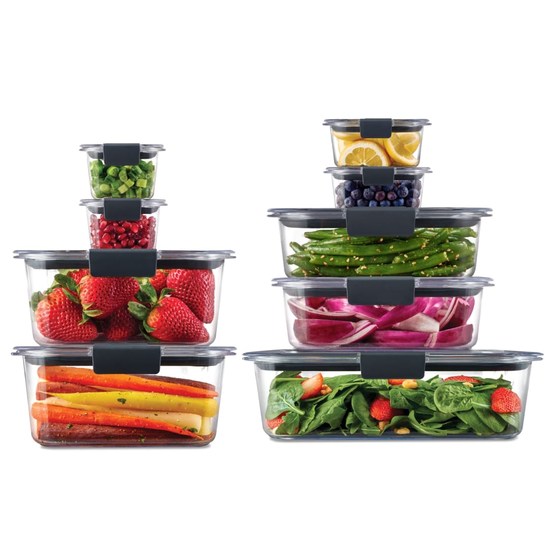 Rubbermaid Brilliance 18-Piece Food Storage Container Set