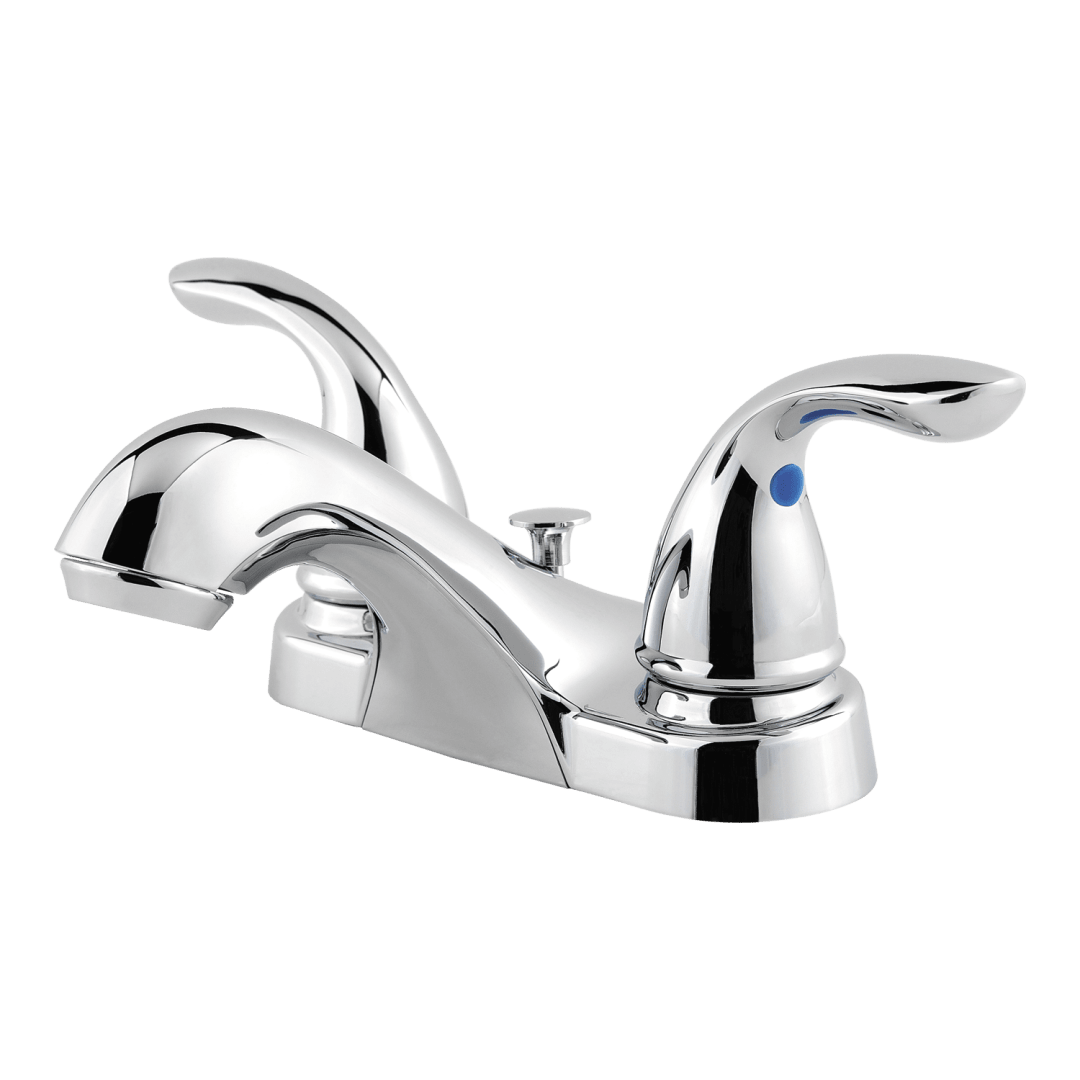 Classic 2-Handle 4" Centerset Bathroom Faucet in Polished Chrome