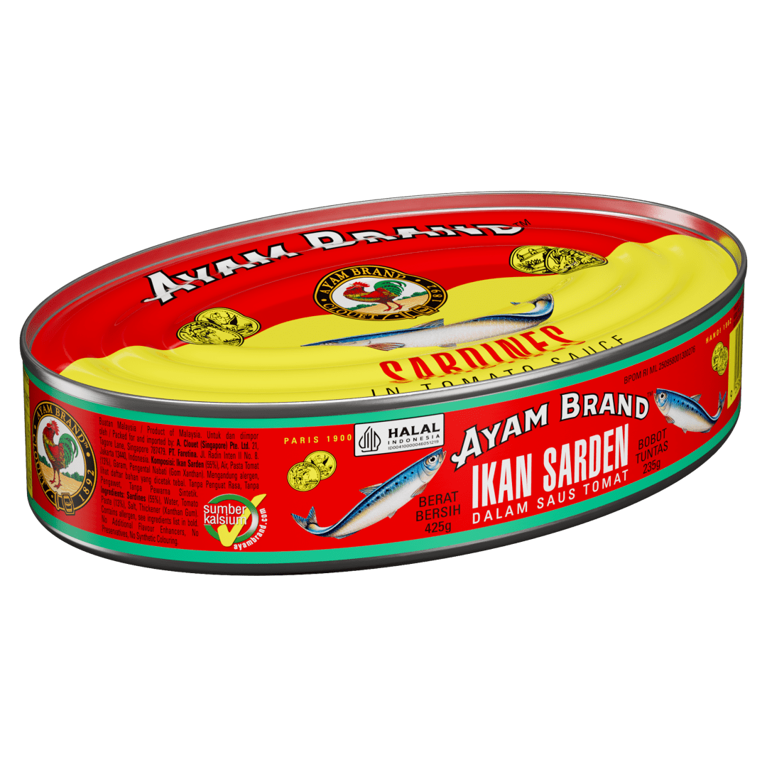 Sardines in Tomato Sauce Oval 24x425g