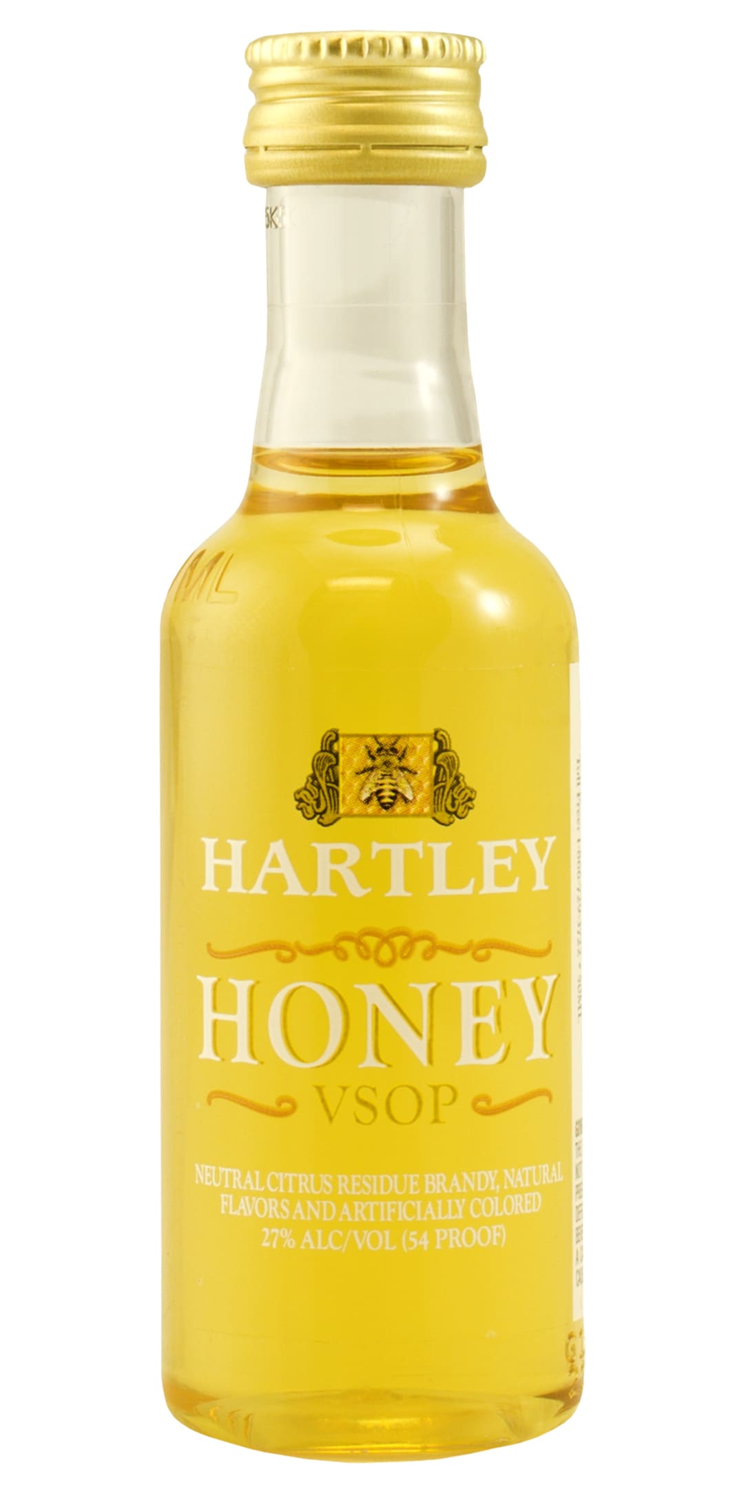 Hartley Honey Brandy 50ml 54 Proof