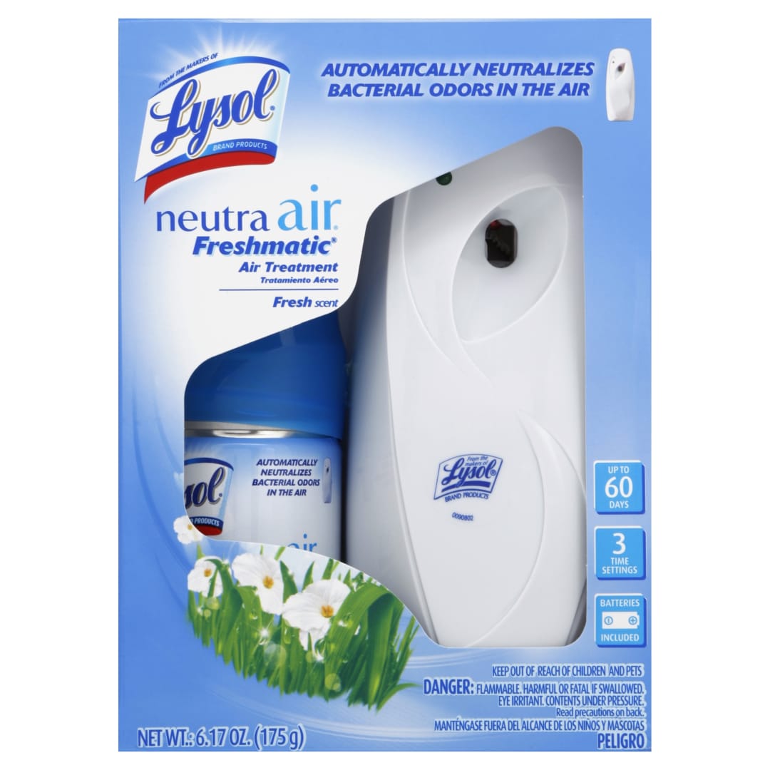 LYSOL® NEUTRA AIR® FRESHMATIC® - Starter Kit Fresh Scent 1/4 ct.