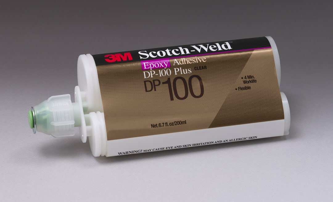 3M™ Scotch-Weld™ Epoksi Yapıştırıcı DP100 Plus, Şeffaf, 48.5ml