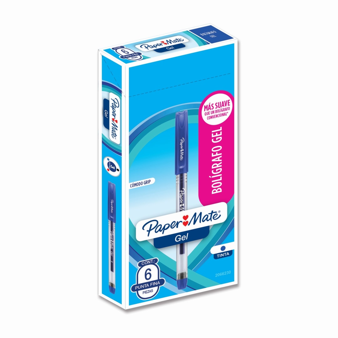 PM ECONOMY GEL 6CT BOX BLUE