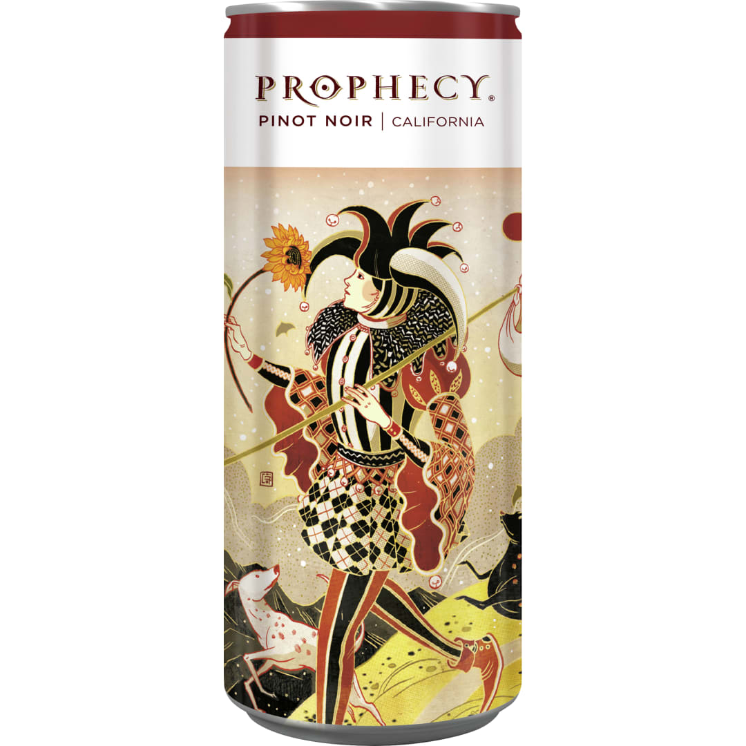 Prophecy Pinot Noir Red Wine 2 pack of 250ml Cans