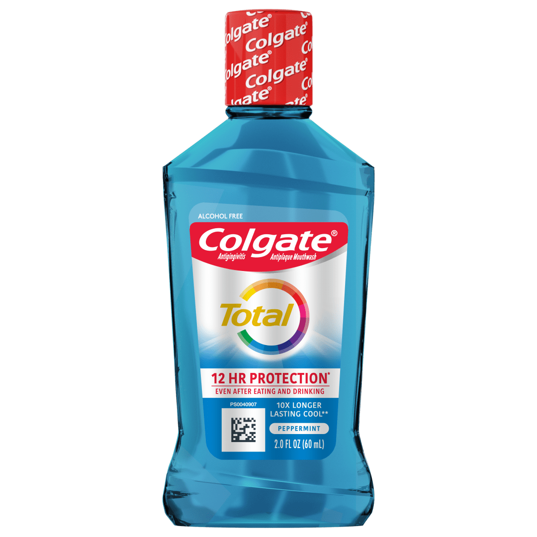 Colgate Total Advanced Pro-Shield Mouthwash, Peppermint - 60mL