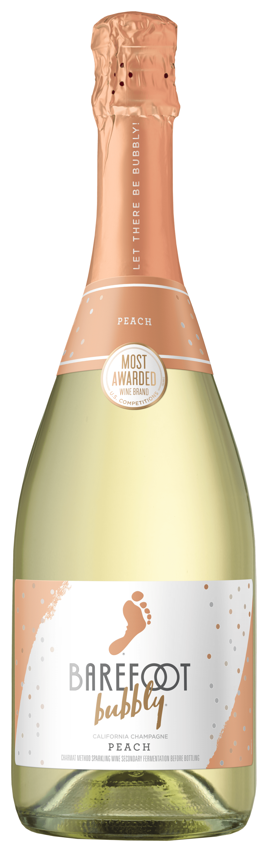 Barefoot Bubbly Peach Sparkling Wine 750ml
